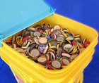 Beer Bottle Caps  No Dents  Assorted For Craft Projects  17 Lb