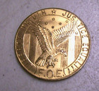 Vintage Foe Fraternal Order Of Eagle 50th Anniversary 1898 - 1948 Coin Token