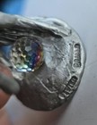 Vintage 1986 Gallo Pewter Pegasus Figurine Winged Horse With Ab Crystal Orb