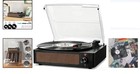 Vinyl Record Player With Speakers Vintage Turntable 3-speed Wireless Bluetooth