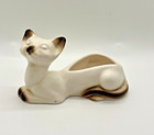 Vintage Napcoware Siamese Cat Planter Mid Century Cf 6117 Small