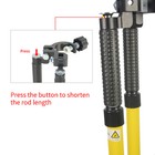 New Aluminum Prism Pole Bipod In Yellow   Prism Pole Bipod In Yellow