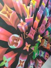Louis Vuitton 15 6 X 13 25 X 6 25 Authentic Paper Gift shopping Bag Xmas Rainbow