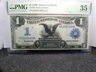1899  1 Silver Certificate Black Eagle Fr 232 Pmg 35 Epq Choice Very Fine