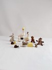 Vintage Hagen Renaker Miniature Figurines Lot Of 12 Bunnies Geese Chipmunks Mice