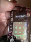 L a  Colors Halloween Nail Decals Glow In Dark Pumpkins Lmtd New