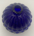 Vintage 1900   s Lightning Rod Ball Cobalt   Blue Grapes Glass Rare Find  Read 