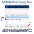 2026 Windows Password Reset Usb   Disc Combo Win 11  10  8 1  8  7  Xp  Vista