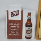  lot Of 3  Vtg 1966 1971 1977 Schlitz Light Beer Bottle Plastic Sign German
