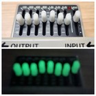 Glow In The Dark Slider Caps   Knobs For Boss Ge-7   Geb-7  set Of 8   6 Bonus 