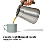 Oxo Brew 12-cup Coffee Maker With Podless Single-serve Function Silver