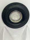 Vintage India Tire And Rubber Company Redline Glass Advertising Ashtray
