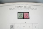 Cayman Islands   Dominica 1910s-1980s Collection Of 650  Stamps Stored In Album