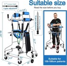 Adult Standing Walker  8-wheels Walking Aid With Adjustable Height And Width