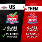 Convertible Soft Top Fits 94-04 Ford Mustang W dot Heated Glass Window  Bordeaux