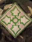 4th Infantry Division Blazer Patch   Vietnam Era