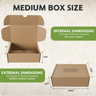  medium Size  Shipping And Replacement Shoe Box - 12  X 9  X 4 125 