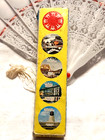 Expo  67 Official Souvenir Folding Hand Fan Montreal Canada Plastic World s Fair