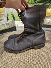 Named Original Korean War U s Army Leathe Style Lace-up Combat Boots Size 11 5