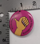 Reversible Mood Button Badge Pin