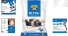 Ultra Unscented Clumping Cat Litter 18 Lb - Hypoallergenic   Hard Clumping