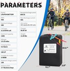 48v Ebike Battery Lithium Lifepo4 16ah Batteries For Electric Bike Scooter Motor