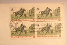 Artcraft Fdc 1478 1973 8c Colonial Communications Post Rider Blk Of 4 St1002