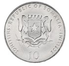 Somalia 10 Shillings  2000  Km  91  Mint