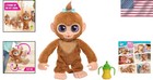 Peanut The Playful Monkey - Realistic Interactive Pet