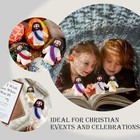 Little Jesus Figures  Mini Jesus Figurines In Bulk  Multicolor Tiny Jesus Figure