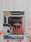 Nick Castle Signed Michael Myers Funko With Jsa Coa And Protector