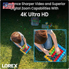 Lorex 4k Metal Bullet Camera     Poe Wired Home Security Add-on Camera - Motion De