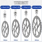 Road Bike Hydraulic Brake Disc Rotor 140 160 180 203mm Front Rear Rotor 6 Bolts