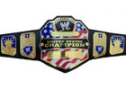 New United States Championship Title Belt Adult Size Replica 2mm Wwe Wrestling