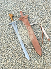 Moro Kris Handmade Sword  Carbon Steel Sword  Philippines Sword With Sheath