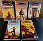 All 16 Book Set Dark Sun Dungeons   Dragons Tsr Pb Novel Abyssal Lot 1st 1 2 3 4