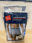 Hanes Men   s 4 Pack Tagless Boxer Briefs Comfortflex Waistband Xl  Assorted Blues