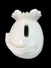 Lion Cat Coin Bank Studio Stoneware Pottery Impressed Potters Mark Unknown