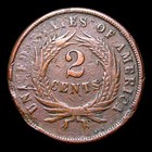 1865 Two Cent Piece 2cp ---- Nice Details Coin ----  103i
