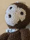 Crochet Dog Handmade 10 In Children Puppy Toy Soft Stuffed Animal Pre-owned 