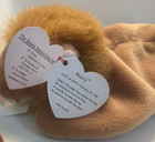 Roary The Lion Ty Beanie Baby 1996 Vintage Retired Plush Stuffed Animal With Tag