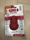 Small Kong Red Classic Dog Toy For Dogs Ball Chew Teething Aid Fetch Chase Toy