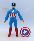 Mego Captain America Vintage 1974 Original Action Figure W shield Complete Minty