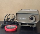  Working Vintage Gaf View Master 30 Projector Lot W  Red Vinyl Case Disney Reels