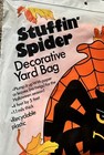 Vintage 90   s Halloween Decorative Yard Bags Stuffin    Spider  4 x5  Nip