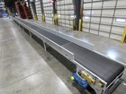 Hytrol 43 x 99  5  Slider Bed Conveyor Parcel Belt 2hp 460v Center Drive 118 Fpm
