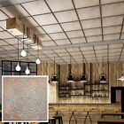 Faux Tin Vintage Ceiling Tiles Decor Wall Panels Pl19 Weather Copper 10pcs lot