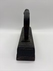 Antique Laclede Cast Iron Flat Sad Iron No  14 With Twisted Handle  door Stop 