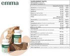 3x Emma Supplement For Gut Health - Gas And Bloating Relief Constipation 60caps 