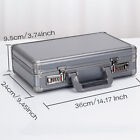 Gray Aluminum Hard Case With Foam Insert Equipment Toolbox With Edge Protection